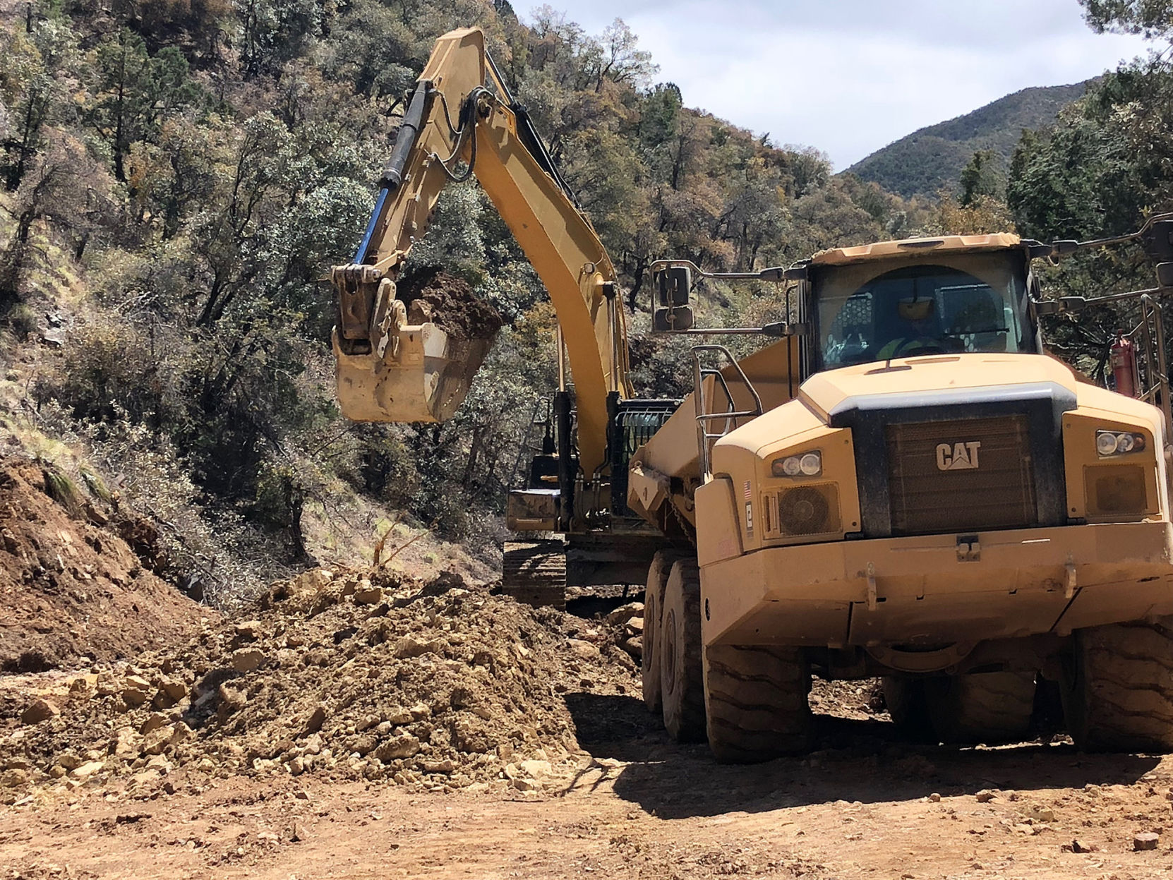 Mine cleanup